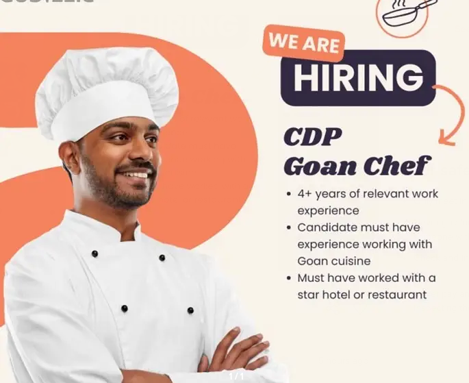 we need chef de party