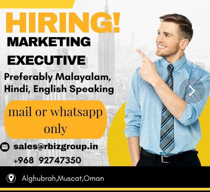 Marketing executive