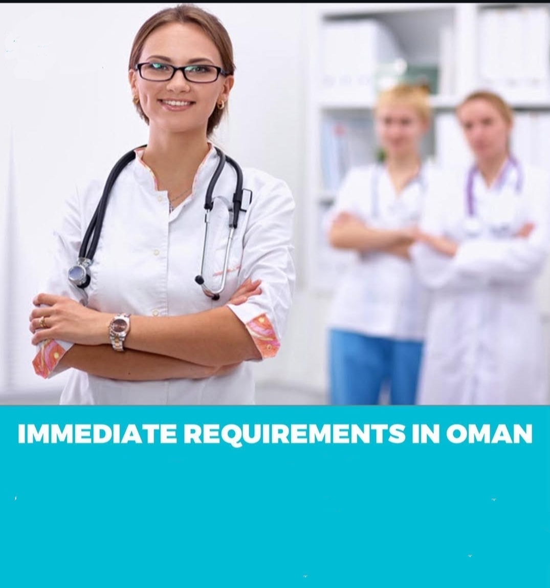 Doctors required in oman muscat 