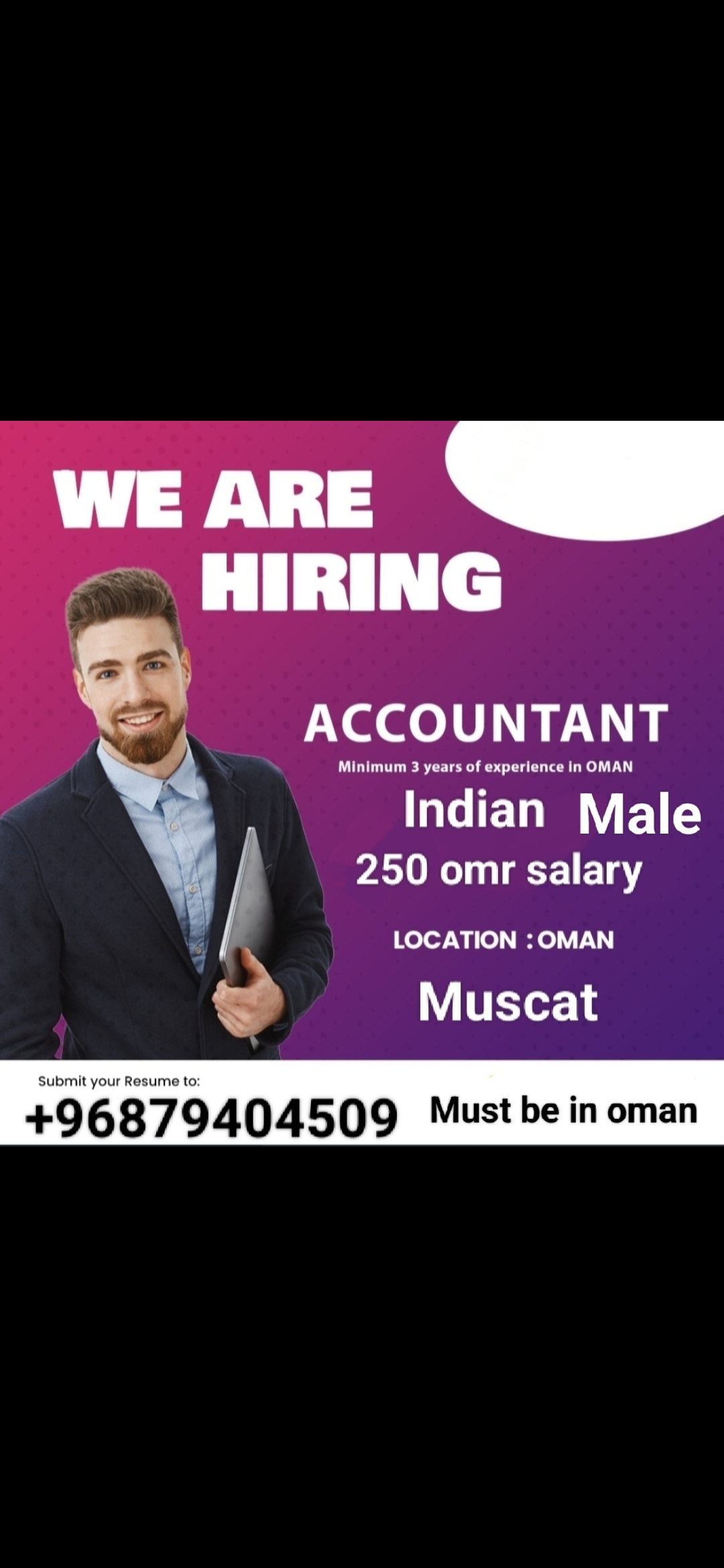 Accountant male 