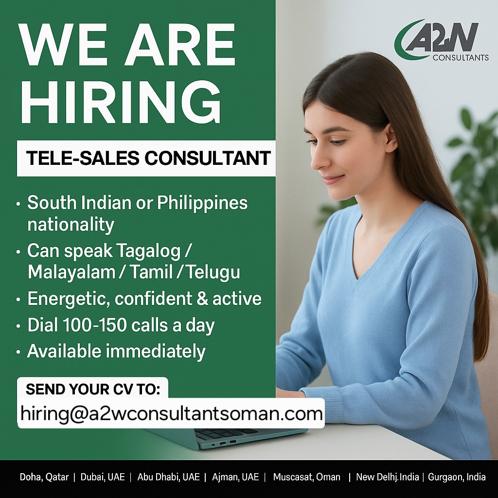 Tele-Sales Connsultant