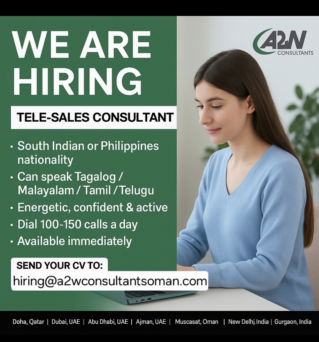 TELE SALES CONSULTANT