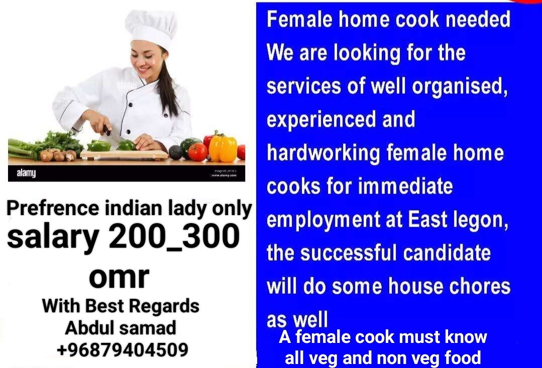 Female cook