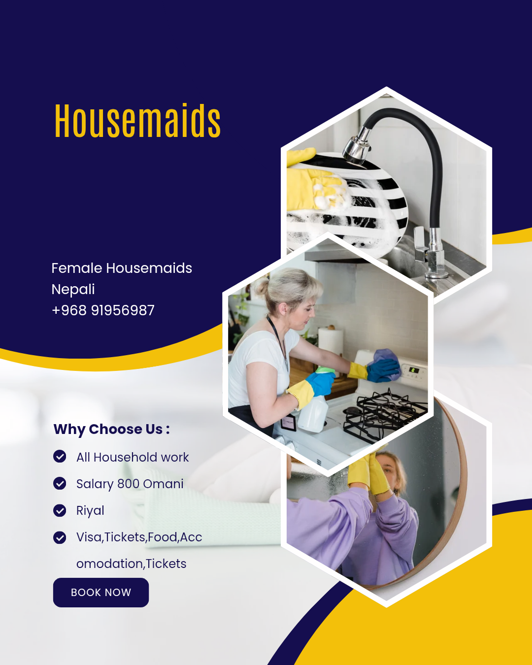Housemaids Nepali or any female 