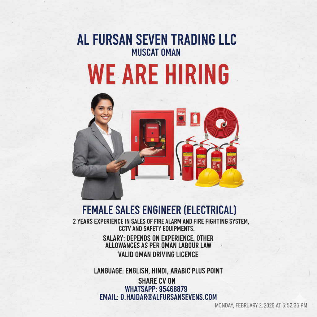 Sales representative (Female)