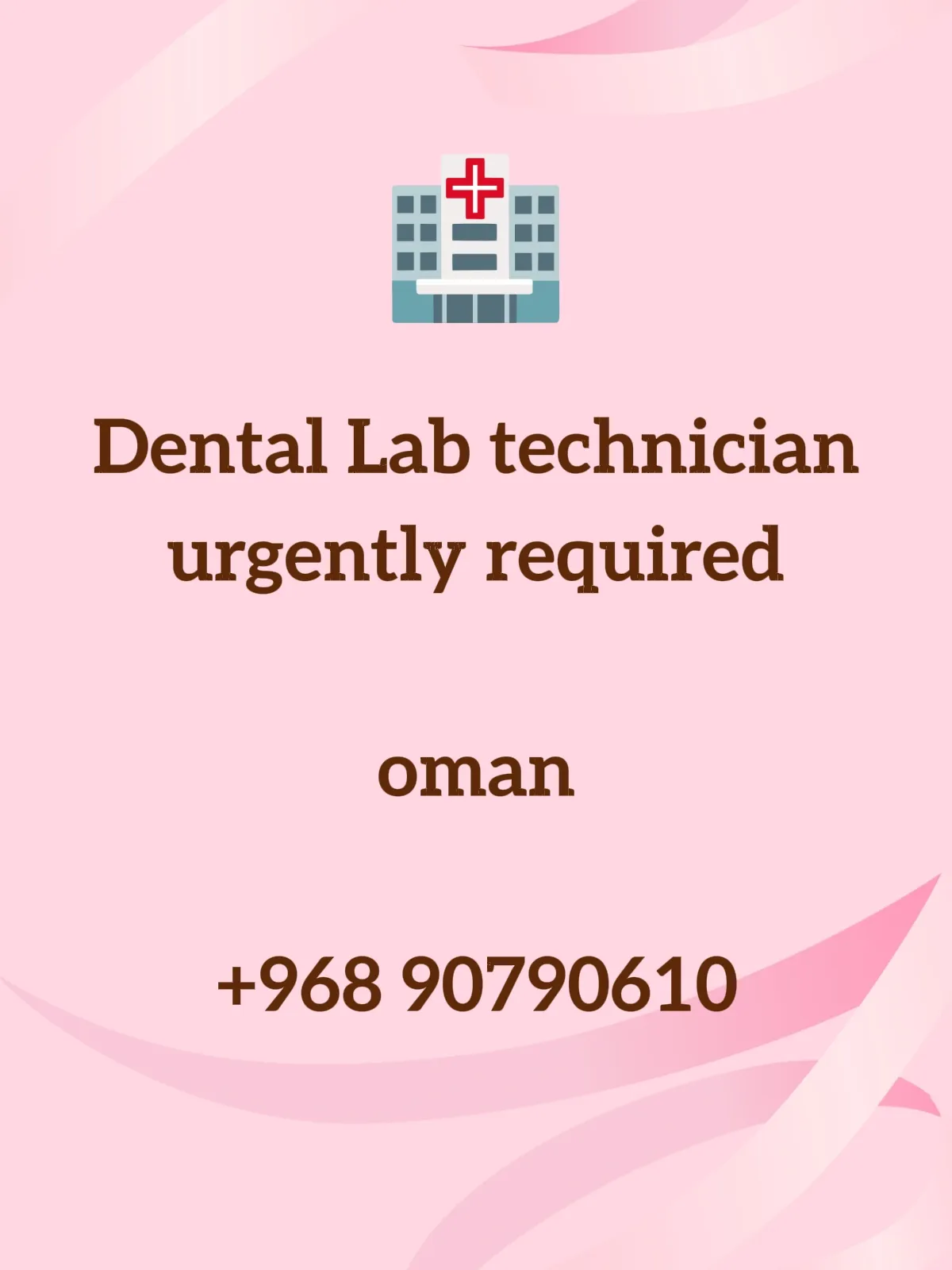 Dental lab technician 