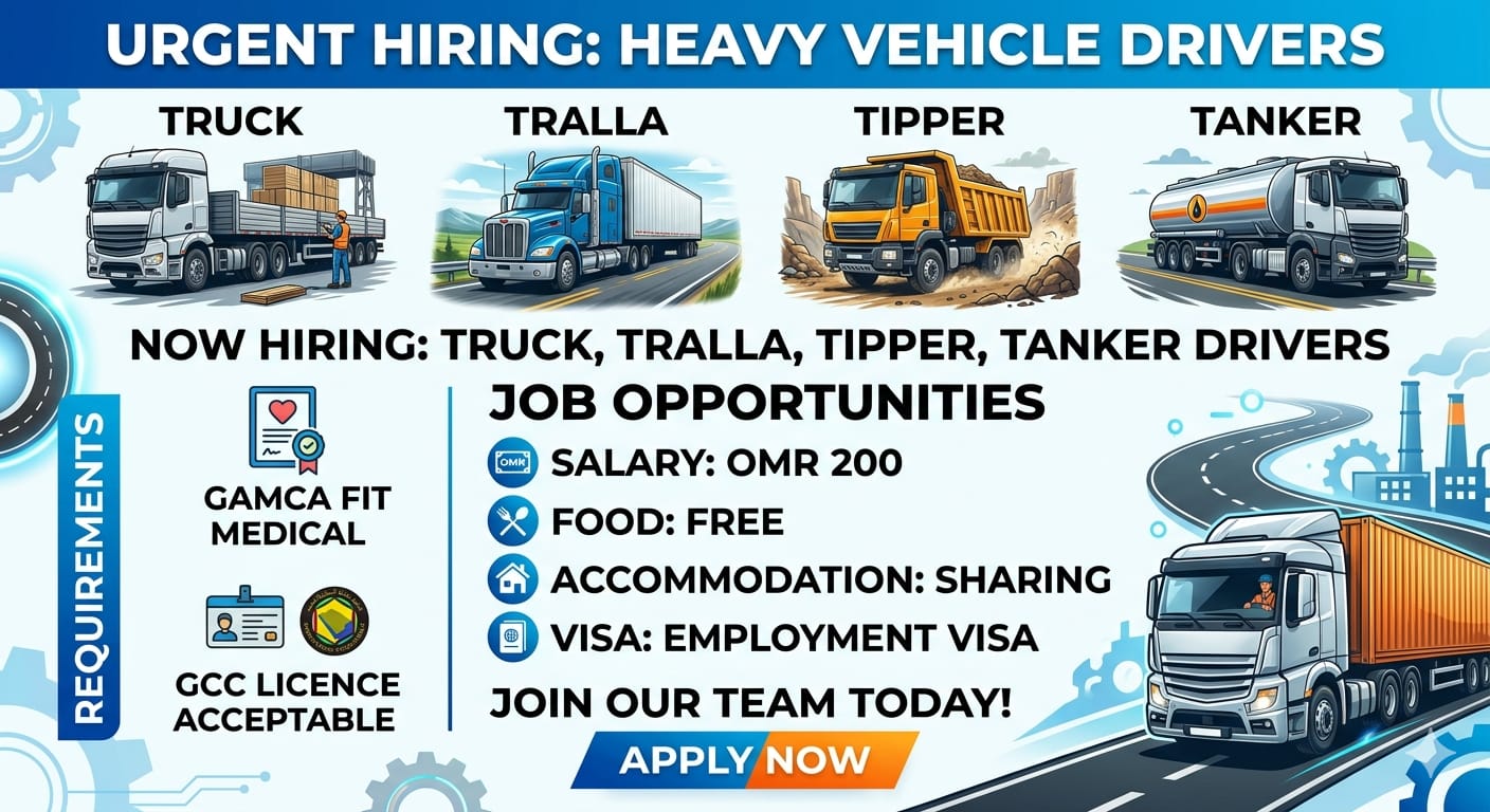 Heavy vehicle driver