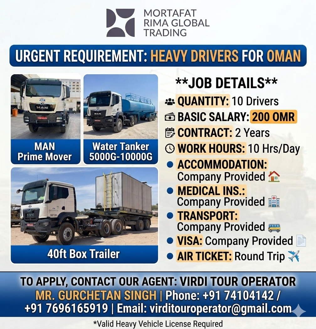 Heavy truck driver