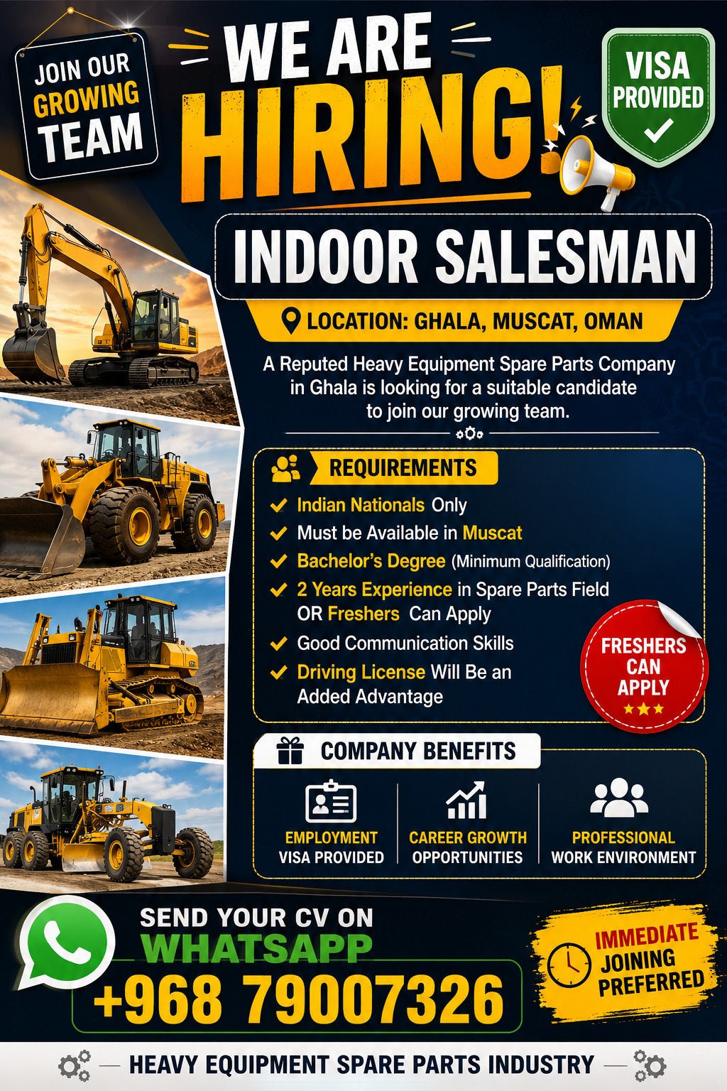 INDOOR SALESMAN