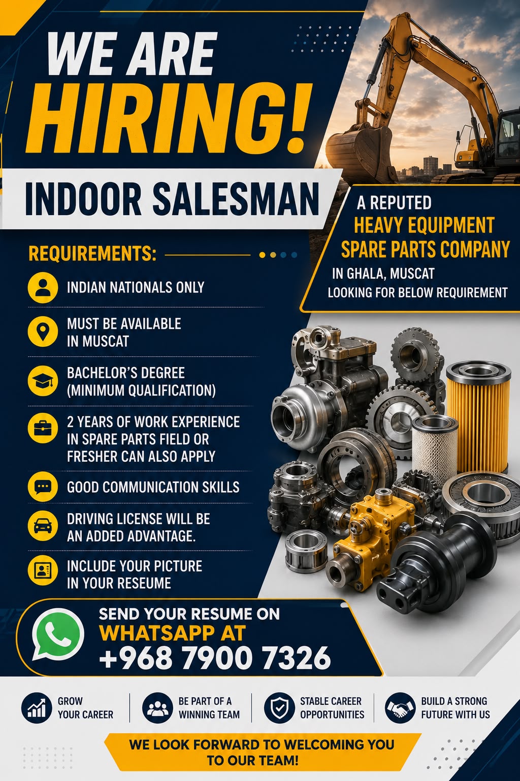 INDOOR SALESMAN