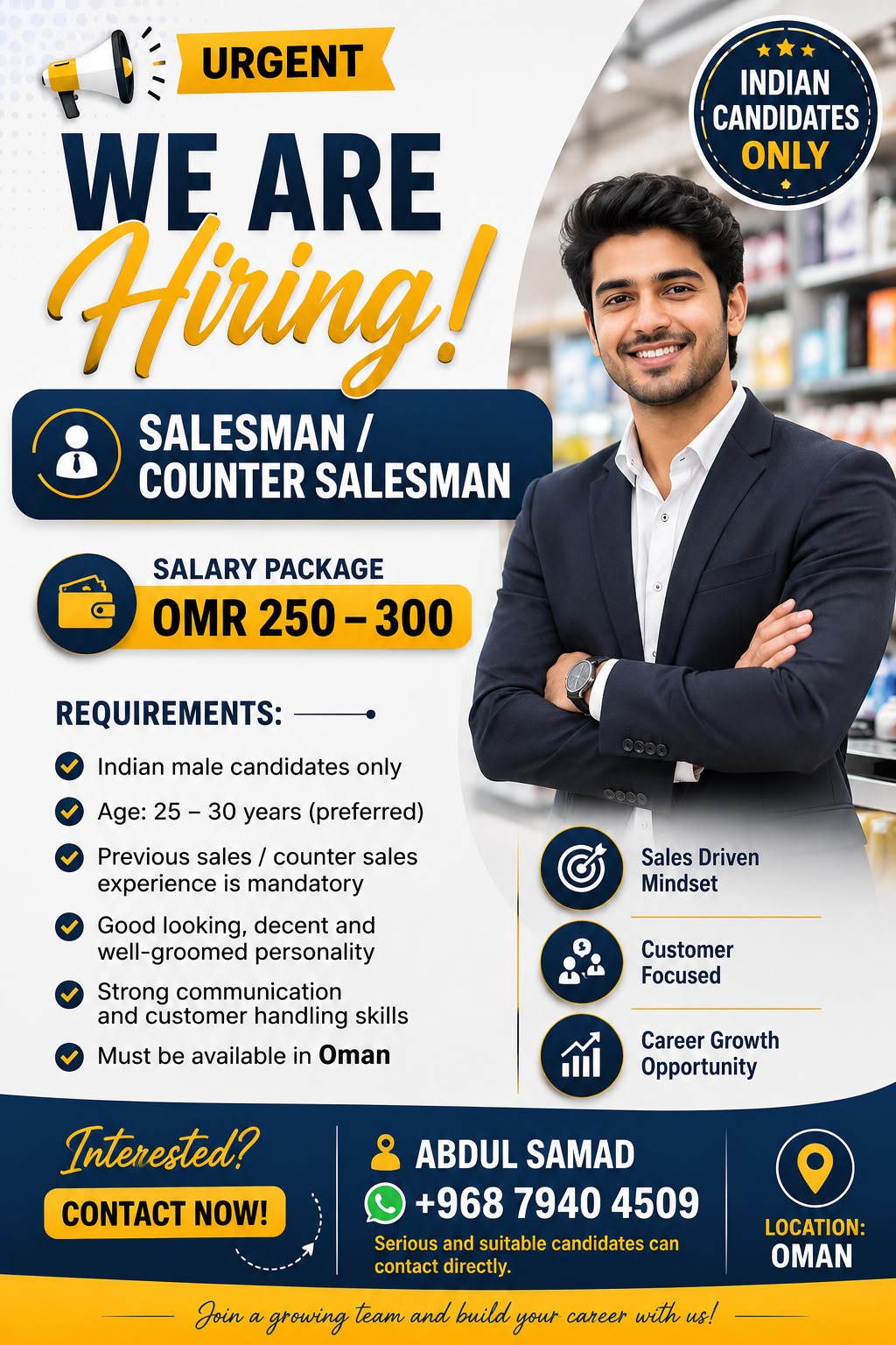 Sales executive 