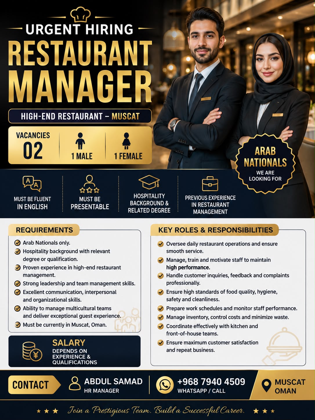 Restaurant Manager