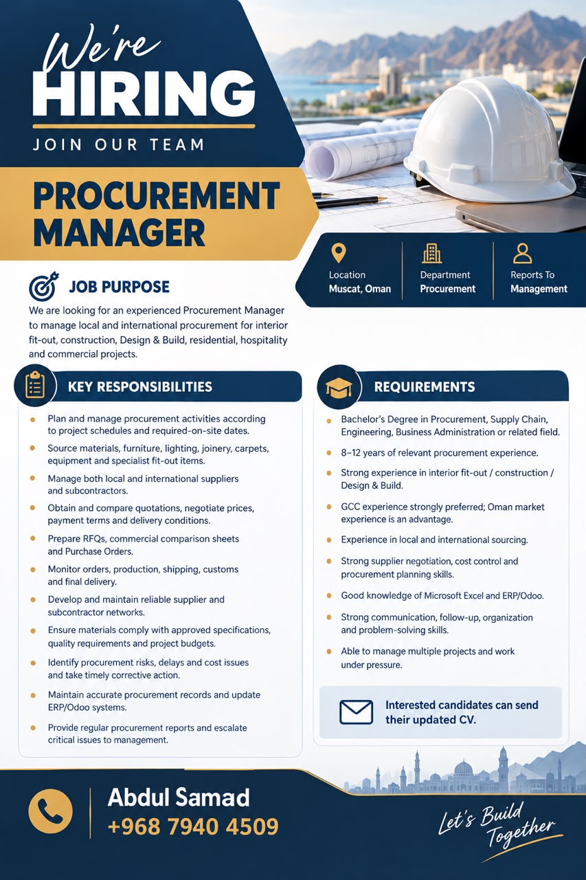 Procurement Manager